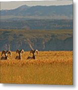 Above The Breaks-signed-#9386 Metal Print