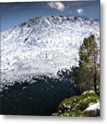 Above The Valley Metal Print