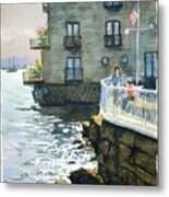 Above Tide Hotel Metal Print