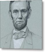 Abraham Lincoln Metal Print
