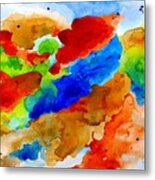 Abstract 15 - Colorful Art By L.dumas Metal Print