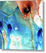 Abstract Art - The Journey Home - Sharon Cummings Metal Print