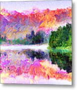 Abstract Landscape 0743 Metal Print