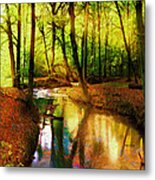 Abstract Landscape 0747 Metal Print