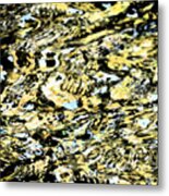 Abstract Of Merced River Metal Print
