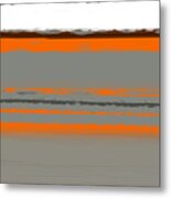 Abstract Orange 2 Metal Print