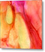 Abstract Painting - In The Beginning Metal Print by Michelle Wrighton