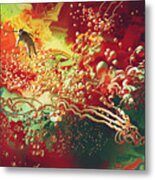 Abstract Space Metal Print