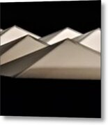 Abstractions In The Night Metal Print