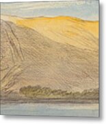 Abu Simbel, Four-thirty Pm, 8 February 1867 Metal Print