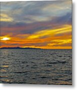 Across The Channel Metal Print