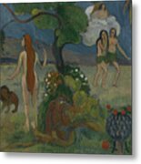 Adam And Eve Or Paradise Lost Metal Print