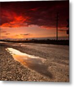 After The Storm Metal Print