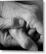 Aging Together Metal Print