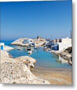 Agios Konstantinos In Milos - Greece Metal Print