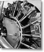 Aircraft Engine Metal Print
