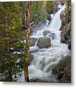 Alberta Falls In Rocky Mountain National Park Metal Print