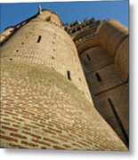 Albi Cathedral Low Angle Metal Print