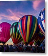 Albuquerque Hot Air Balloon Fiesta Metal Print