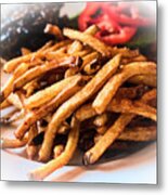 All About The Fries Metal Print