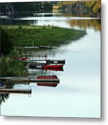 All Is Calm Metal Print