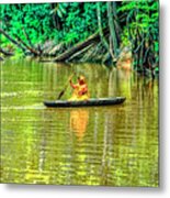 Alone Metal Print