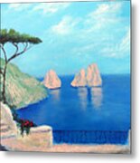 Amalfi  Beauty Metal Print