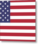 American Flag Metal Print