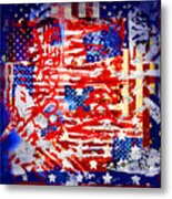 American Graffiti Presidential Election 1 Metal Print