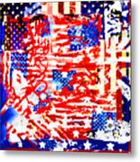 American Graffiti Presidential Election 2 Metal Print