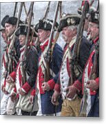 American Revolutionary War Soldiers Metal Print