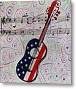 American Rock And Roll Metal Print