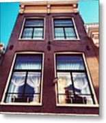 Amsterdammer Windows 
#architecture Metal Print