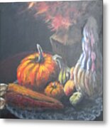 An Autumn Sumphony Metal Print