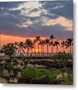 Anaehoomalu Bay Hawaii Metal Print