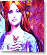 Angel For All Souls Day Metal Print