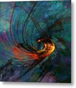 Angel From The Deep Metal Print