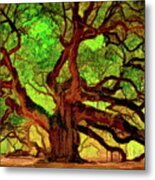 Angel Oak Tree Metal Print