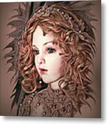 Angelic Doll Metal Print