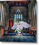 Angels Love And Guidance Metal Print