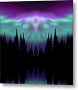 Angels Watching Over You Metal Print