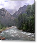 Animas River Morning Metal Print