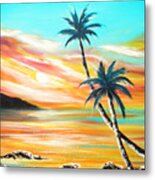 Another Sunset In Paradise Metal Print