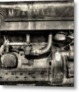Antique Farmall Engine Metal Print