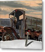 Antique Mack Ac Metal Print