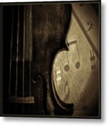 Antique Violin 1732.36 Metal Print