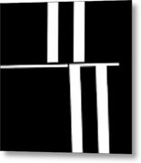 Anxiety Rectangles 1 Metal Print
