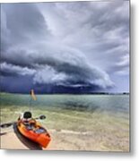 Any Port In A Storm Metal Print