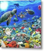 Aquarium Metal Print