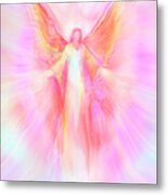 Archangel Metatron Reaching Out In Compassion Metal Print